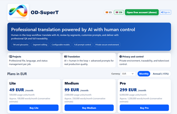 Get started with SuperT-OD